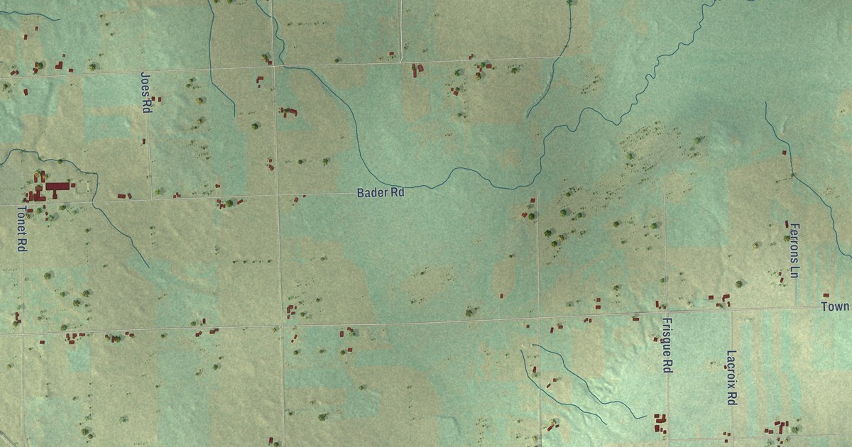 Map of Red River, Wisconsin in 2026