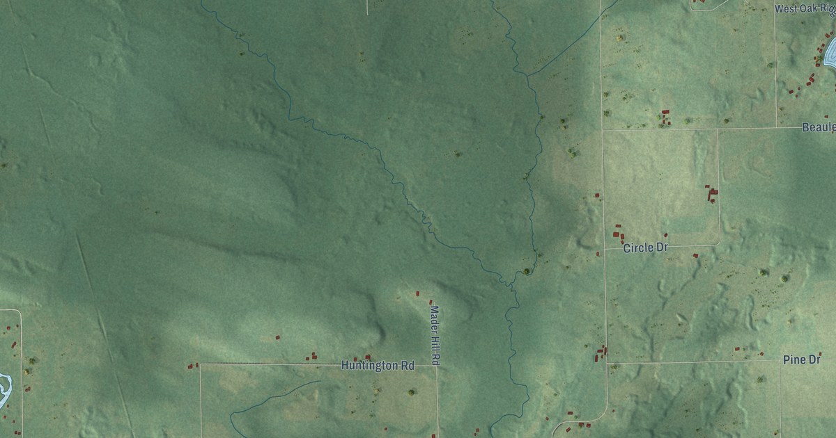 Map of Red Springs, Wisconsin in 2026