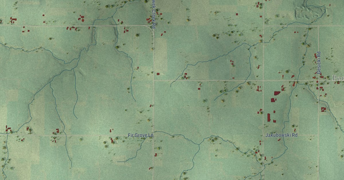 Map of Rietbrock, Wisconsin in 2026