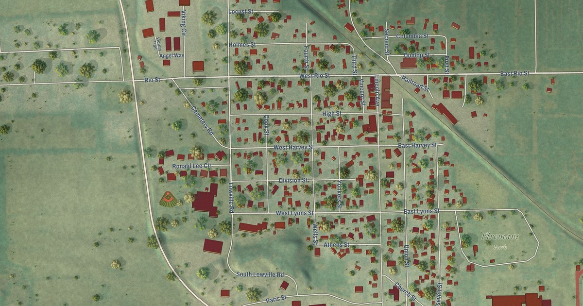 Map of Rio, Wisconsin in 2026