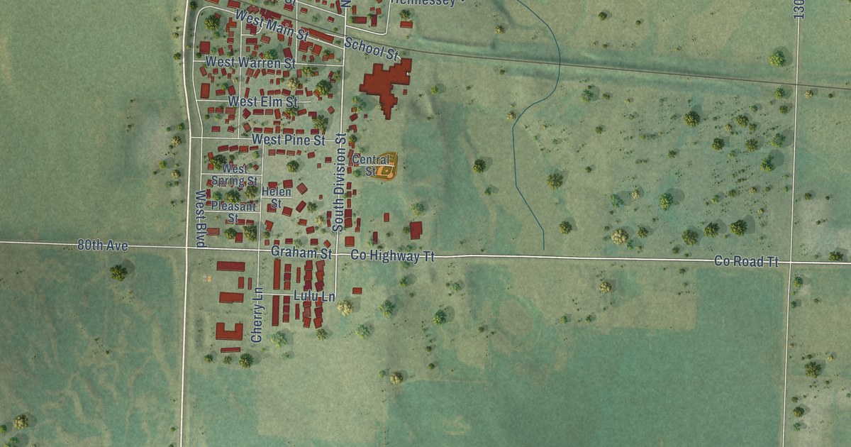 Map of Roberts, Wisconsin in 2026