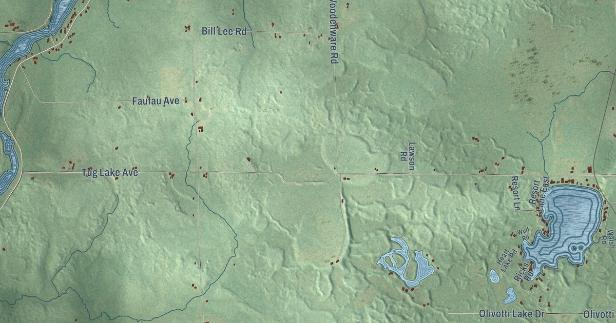 Map of Rock Falls, Wisconsin in 2026