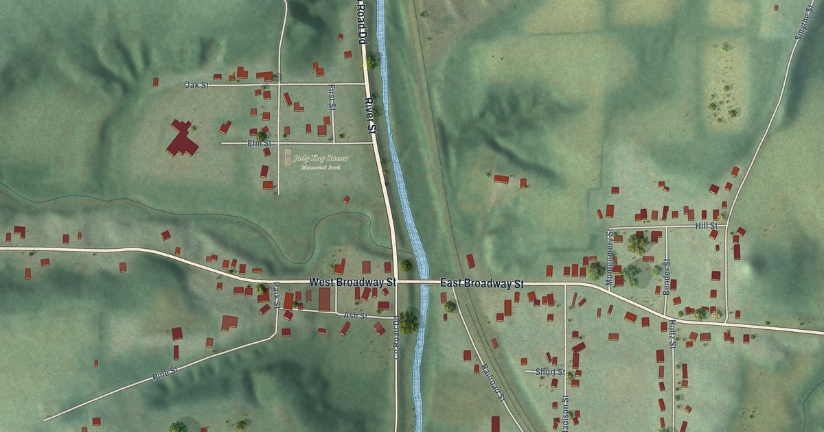 Map of Rock Springs, Wisconsin in 2026