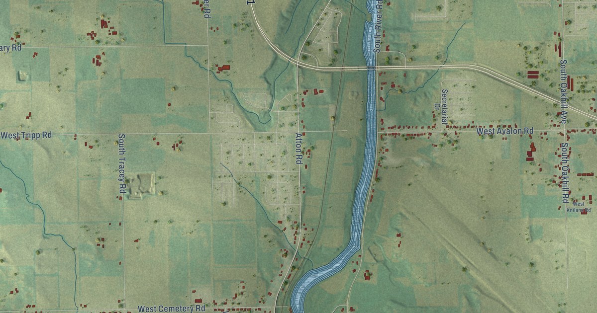 Map of Rock, Rock County, Wisconsin in 2026