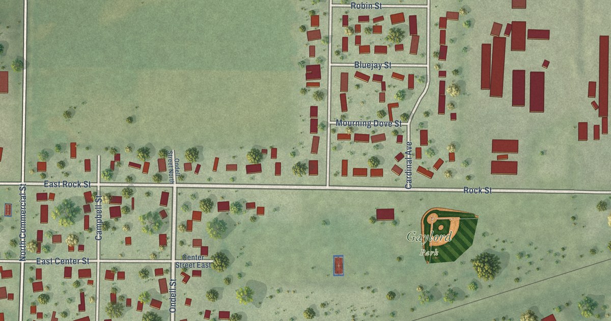 Map of Rockland, La Crosse County, Wisconsin in 2026