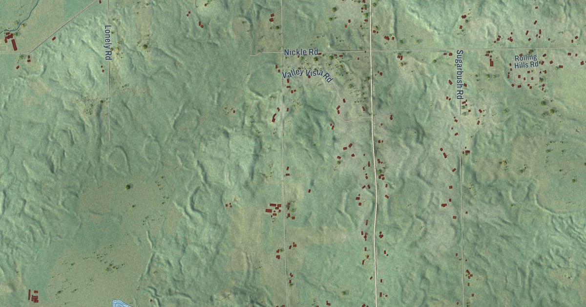 Map of Rolling, Wisconsin in 2026