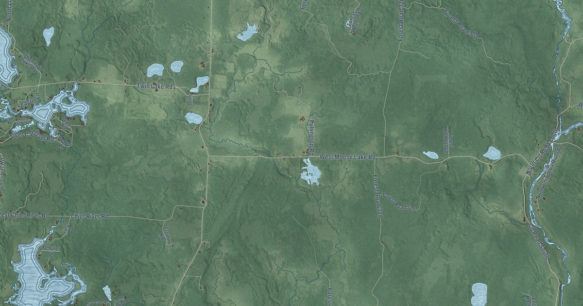 Map of Round Lake, Wisconsin in 2026