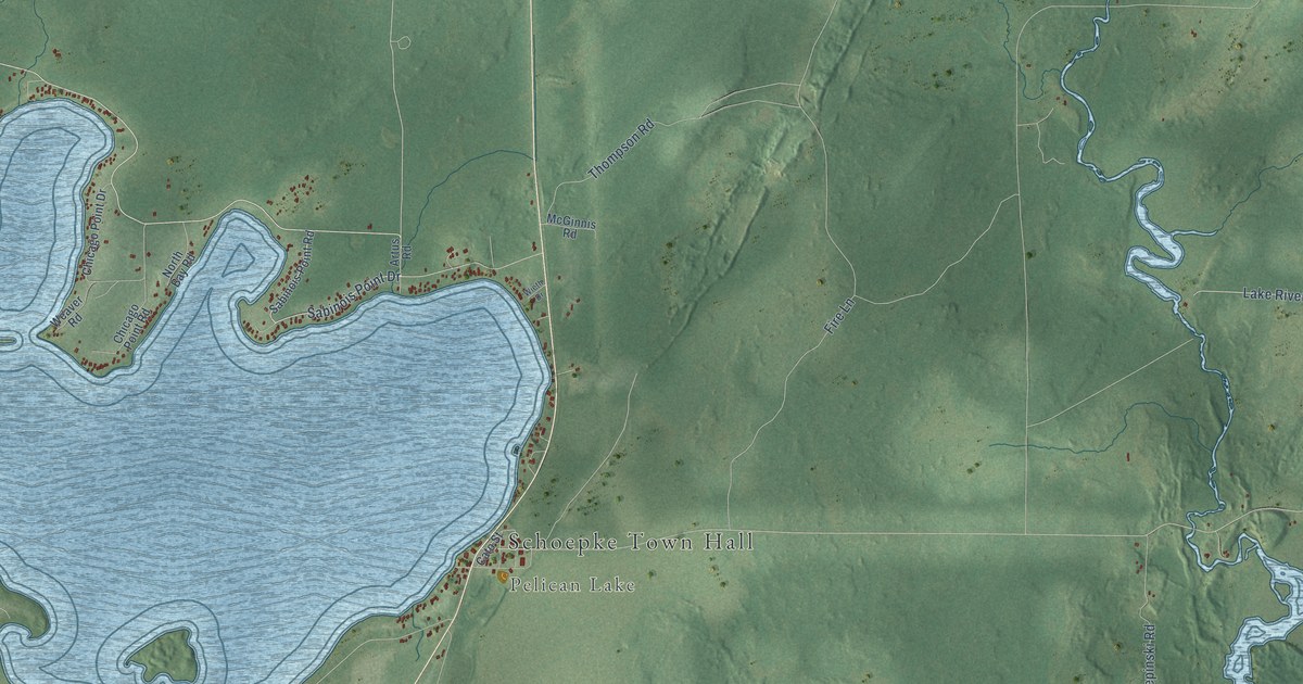 Map of Schoepke, Wisconsin in 2026