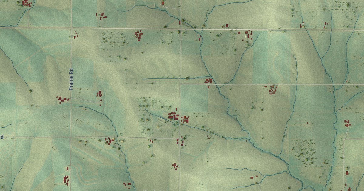 Map of the Town of Seymour, Lafayette County, Wisconsin in 2026