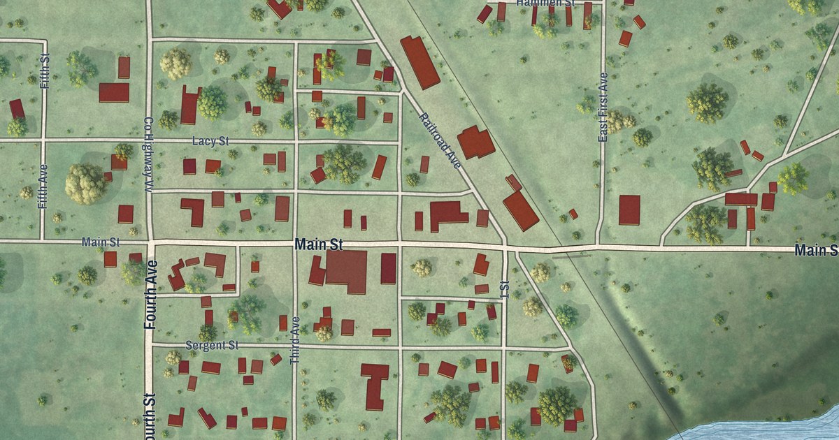 Map of Sheldon, Rusk County, Wisconsin in 2026