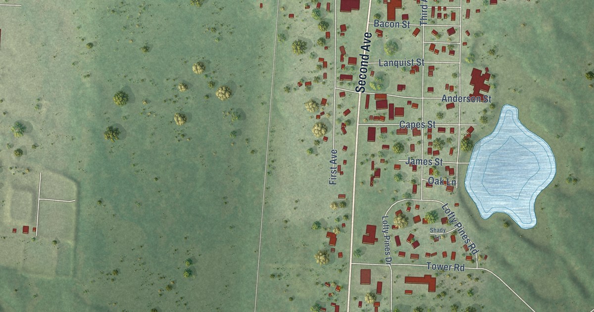 Map of Siren, Wisconsin in 2026