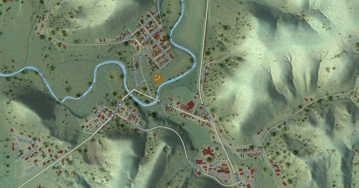 Map of Soldiers Grove, Wisconsin in 2026