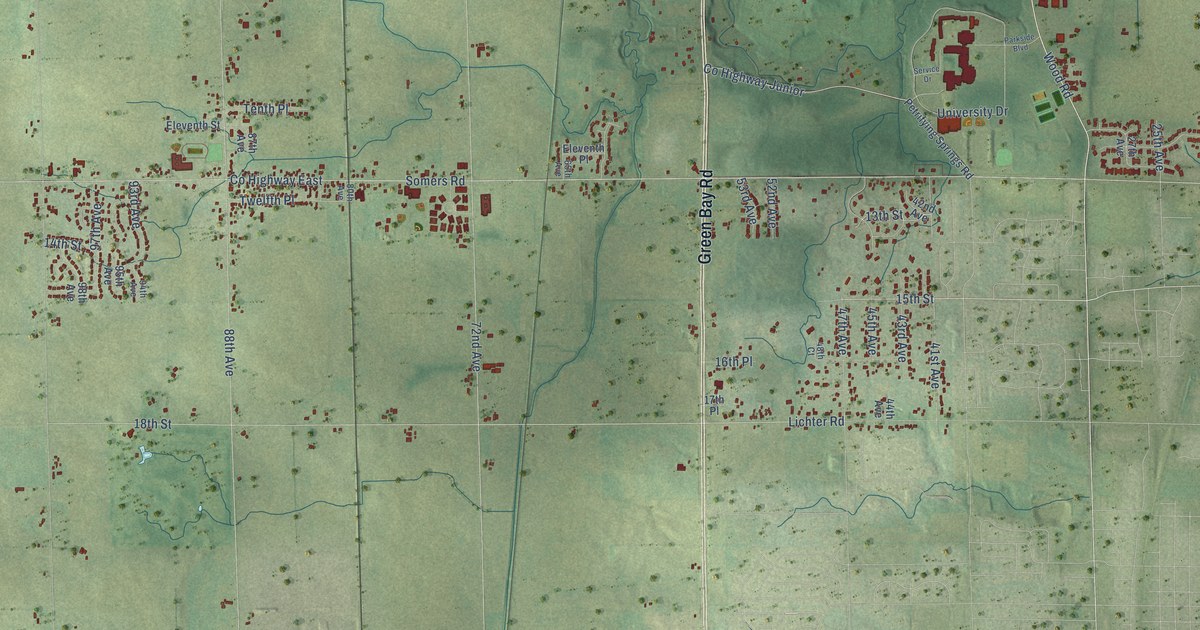 Map of Somers, Wisconsin in 2026