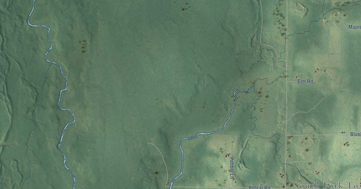 Map of South Fork, Wisconsin in 2026