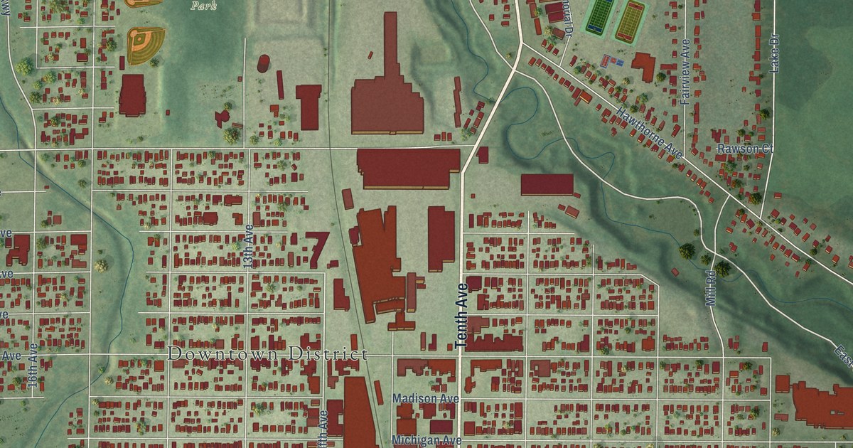 Map of South Milwaukee, Wisconsin in 2026