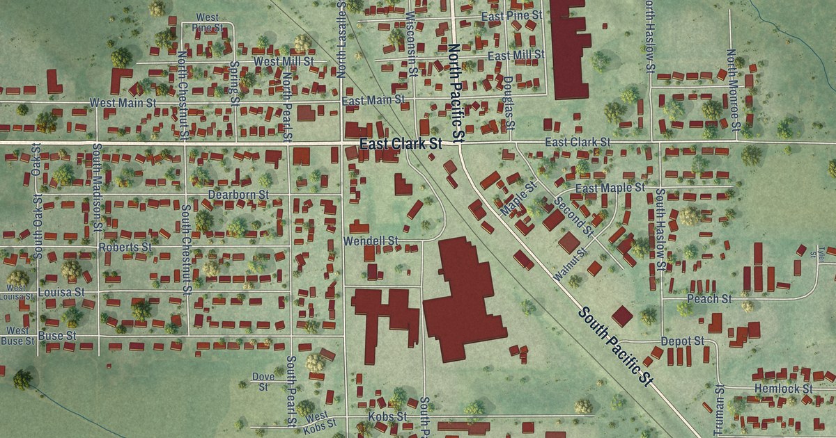 Map of Spencer, Wisconsin in 2026