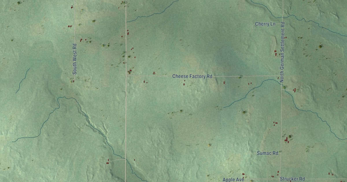Map of Spirit, Wisconsin in 2026
