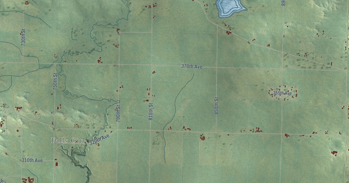 Map of Spring Brook, Wisconsin in 2026