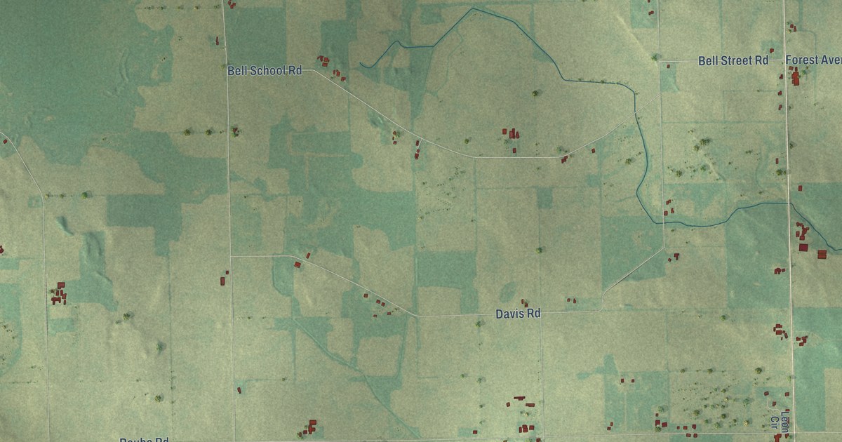Map of Springvale, Fond du Lac County, Wisconsin in 2026