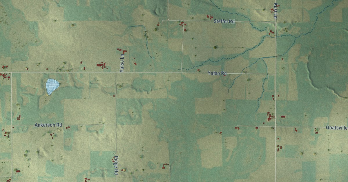 Map of Spruce, Wisconsin in 2026