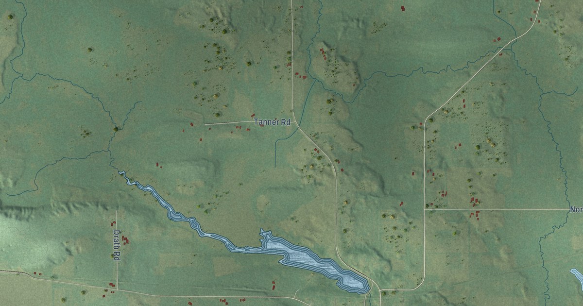 Map of St. Lawrence, Wisconsin in 2026