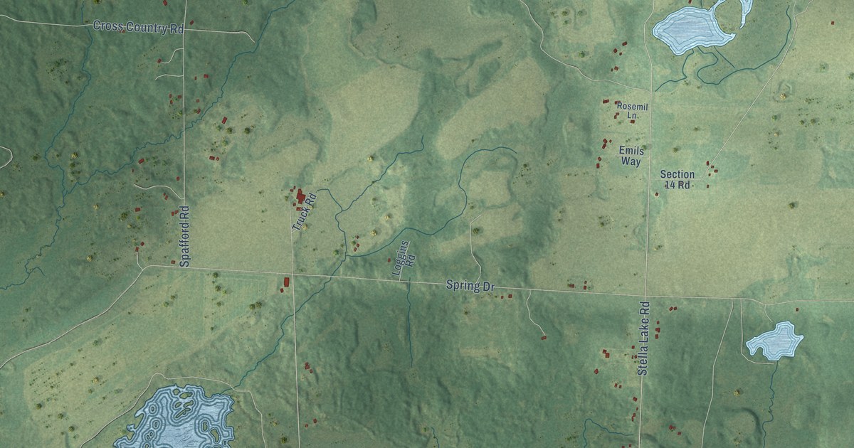 Map of Stella, Wisconsin in 2026