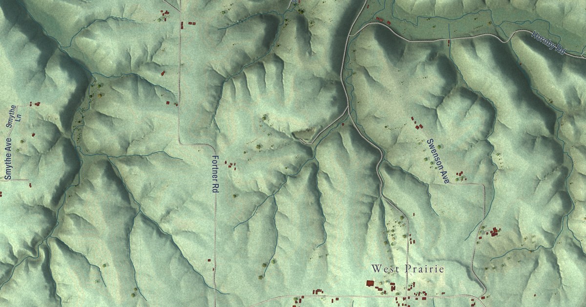 Map of Sterling, Vernon County, Wisconsin in 2026