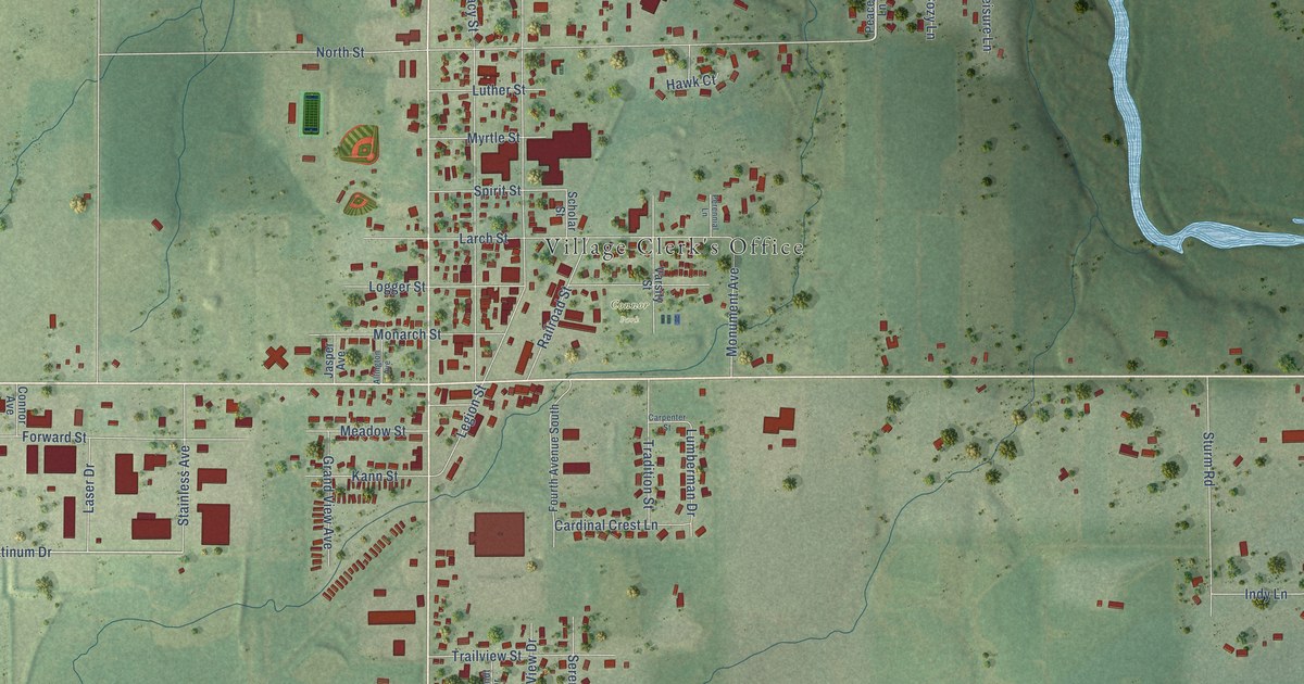 Map of Stratford, Wisconsin in 2026