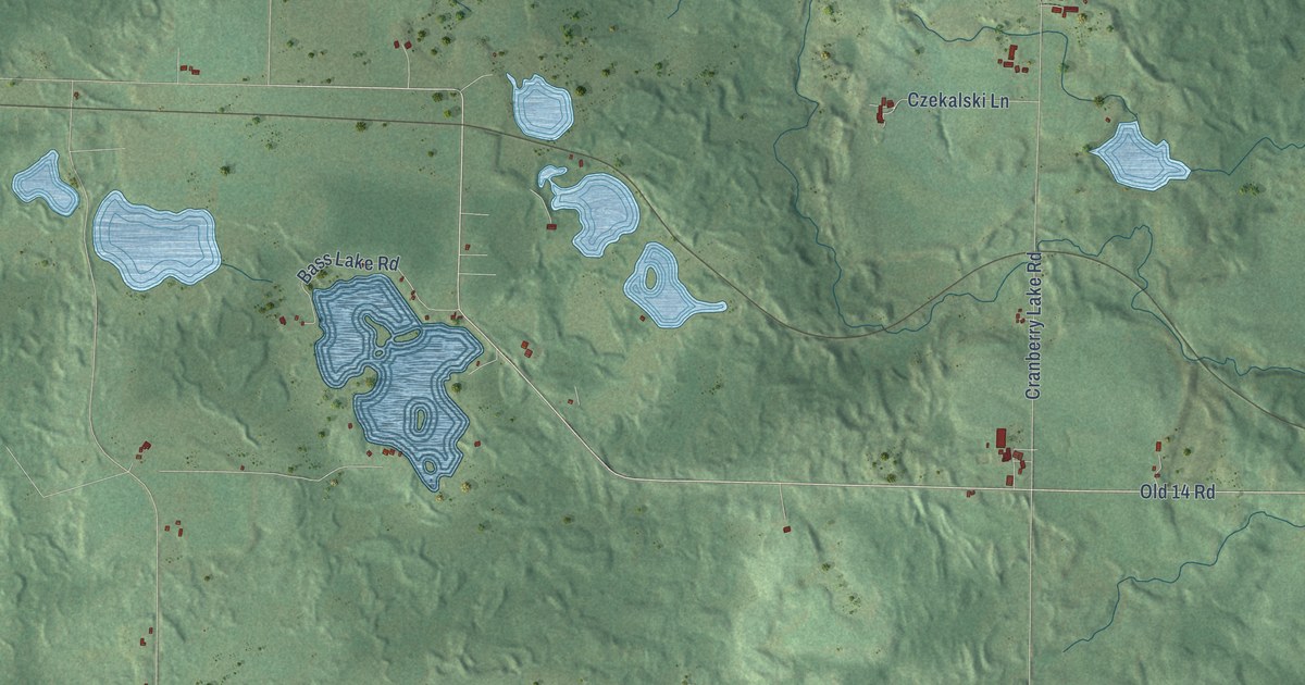 Map of Strickland, Wisconsin in 2026