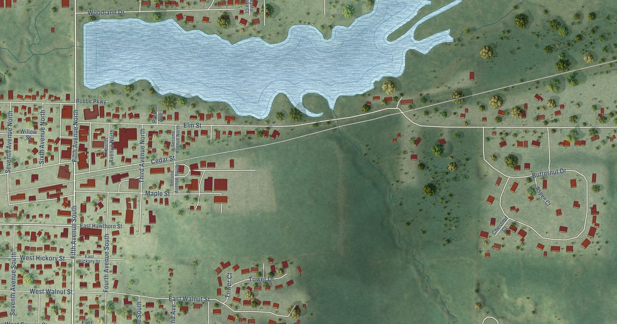 Map of Strum, Wisconsin in 2026