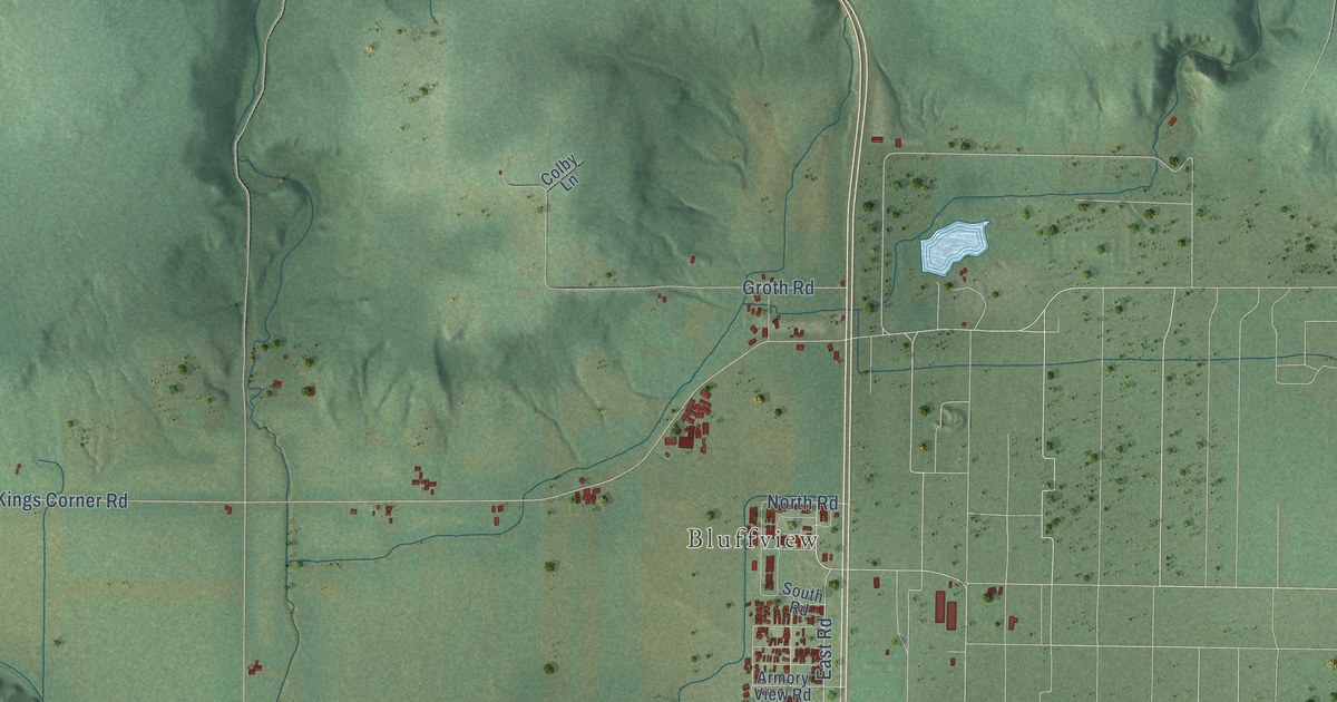 Map of Sumpter, Wisconsin in 2026