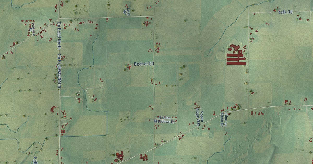 Map of the Town of Sun Prairie, Wisconsin in 2026