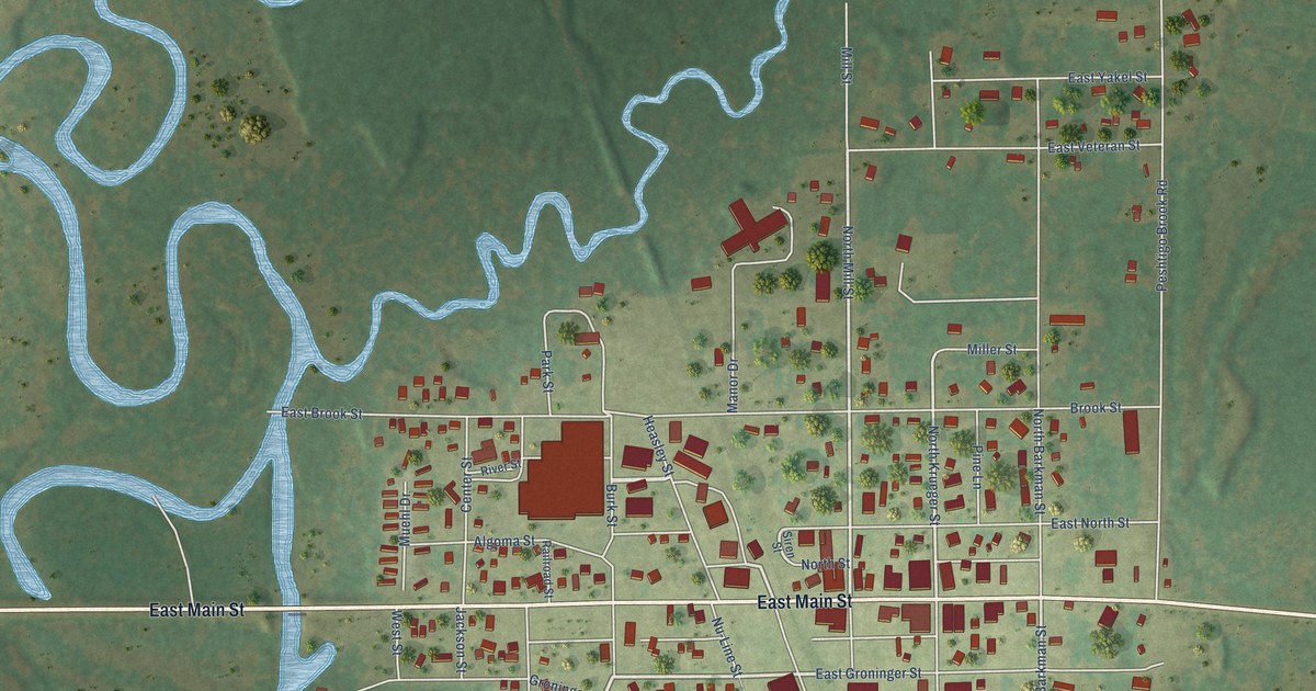 Map of Suring, Wisconsin in 2026