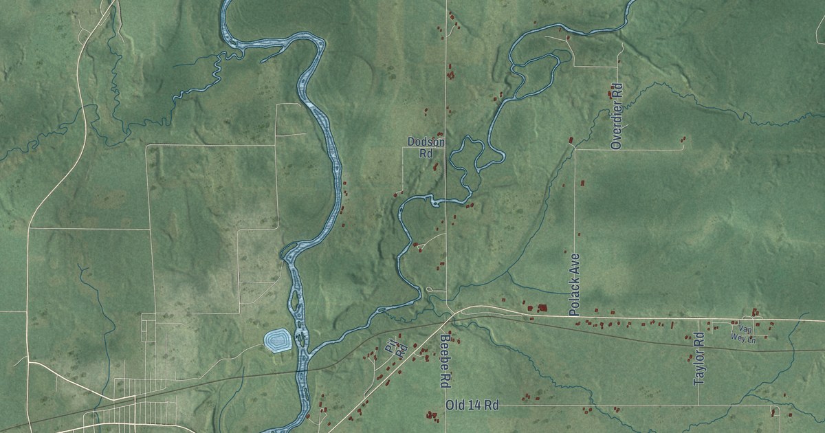 Map of Thornapple, Wisconsin in 2026
