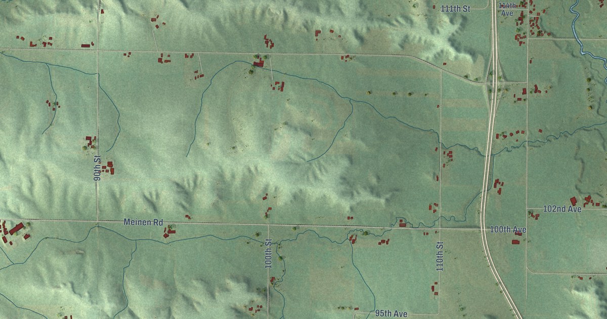Map of Tilden, Wisconsin in 2026