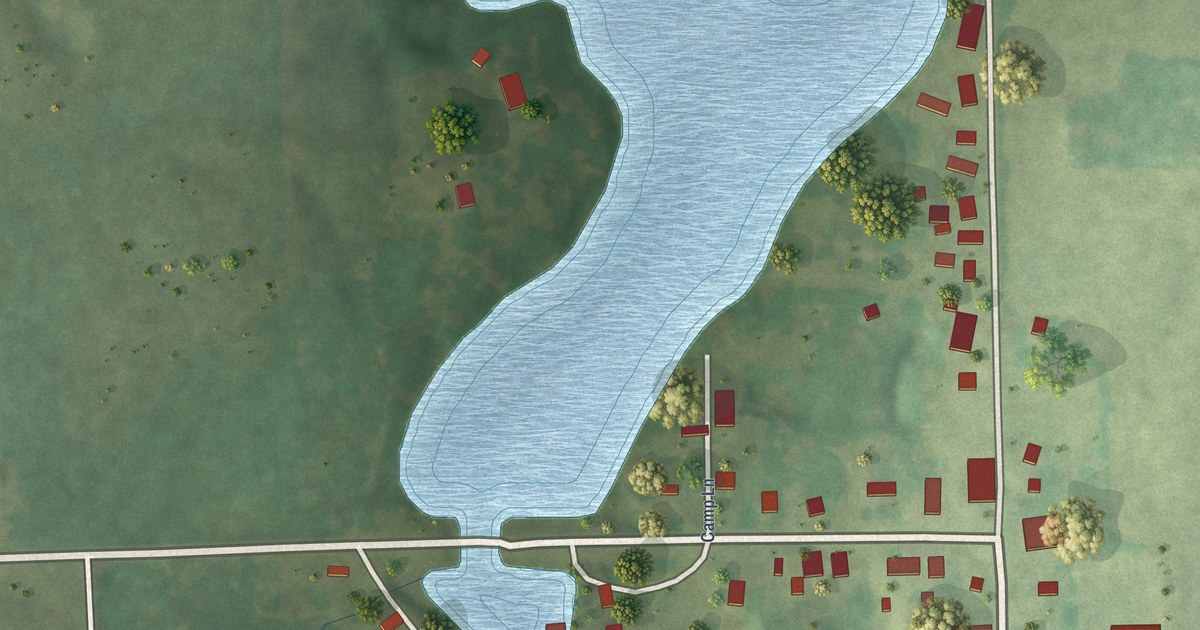 Map of Tilleda, Wisconsin in 2026