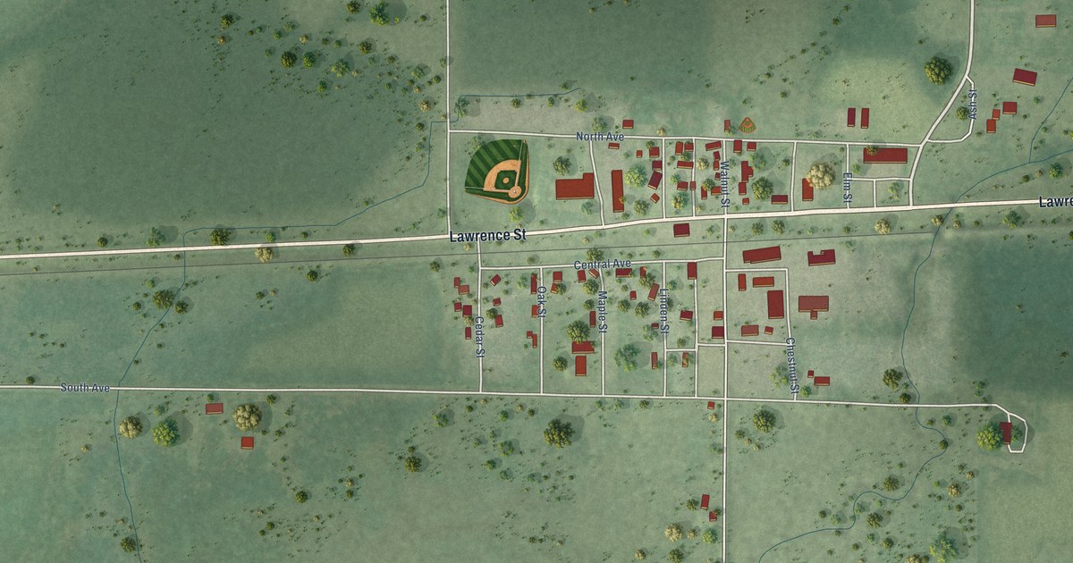 Map of Tony, Wisconsin in 2026