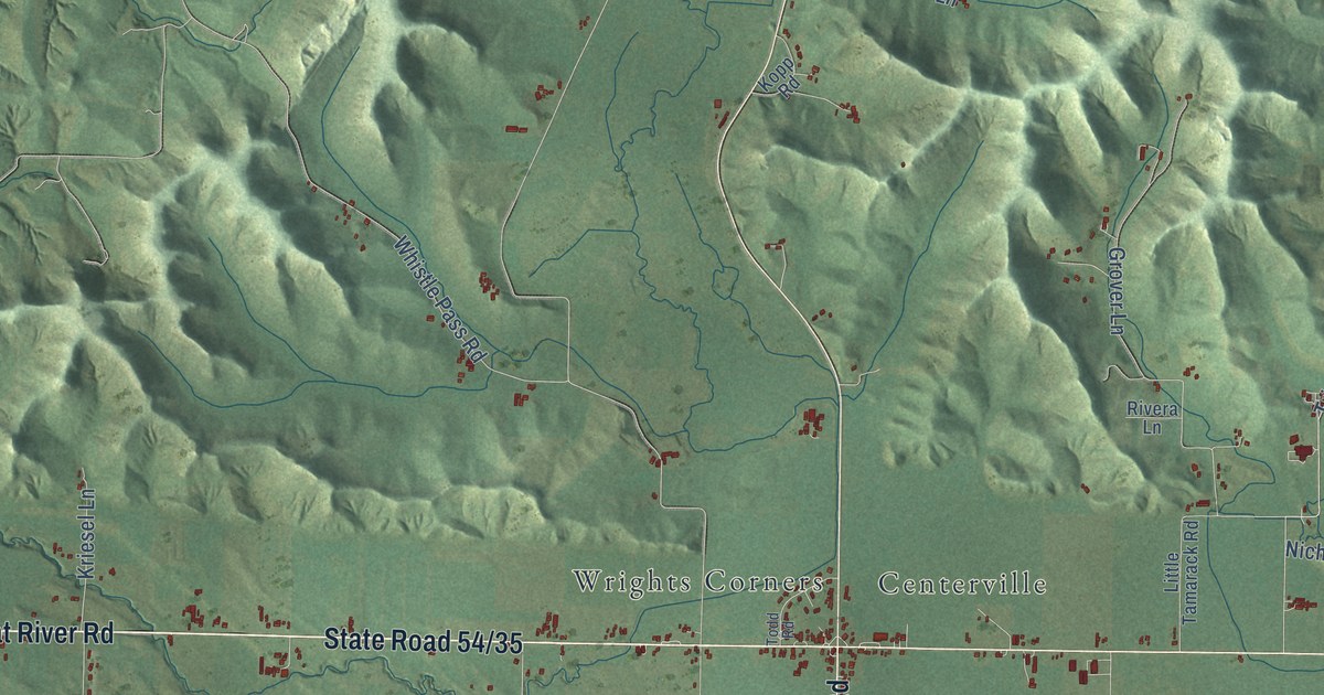 Map of the Town of Trempealeau, Wisconsin in 2026