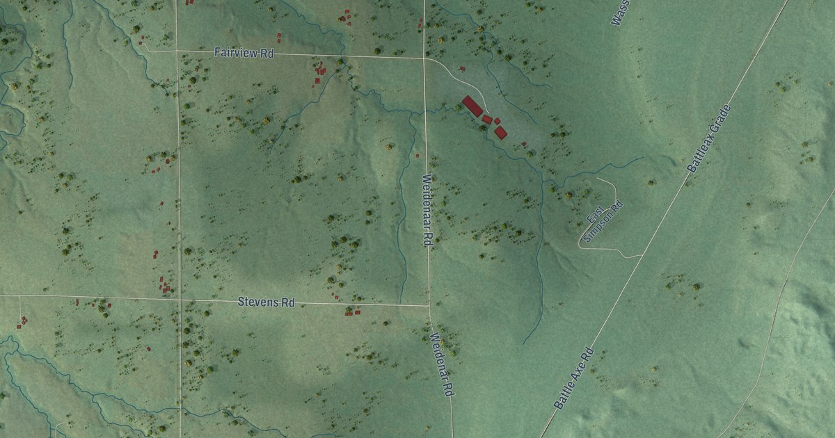Map of Tripp, Wisconsin in 2026