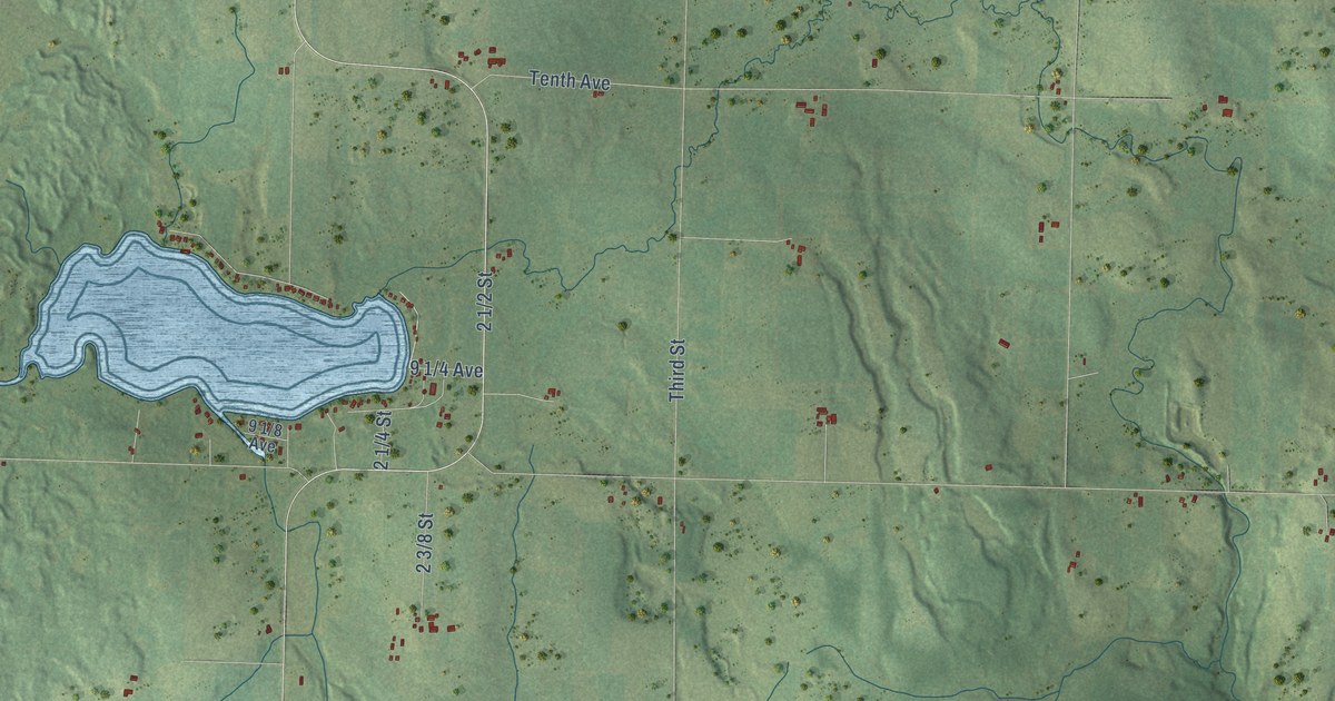 Map of the Town of Turtle Lake, Wisconsin in 2026