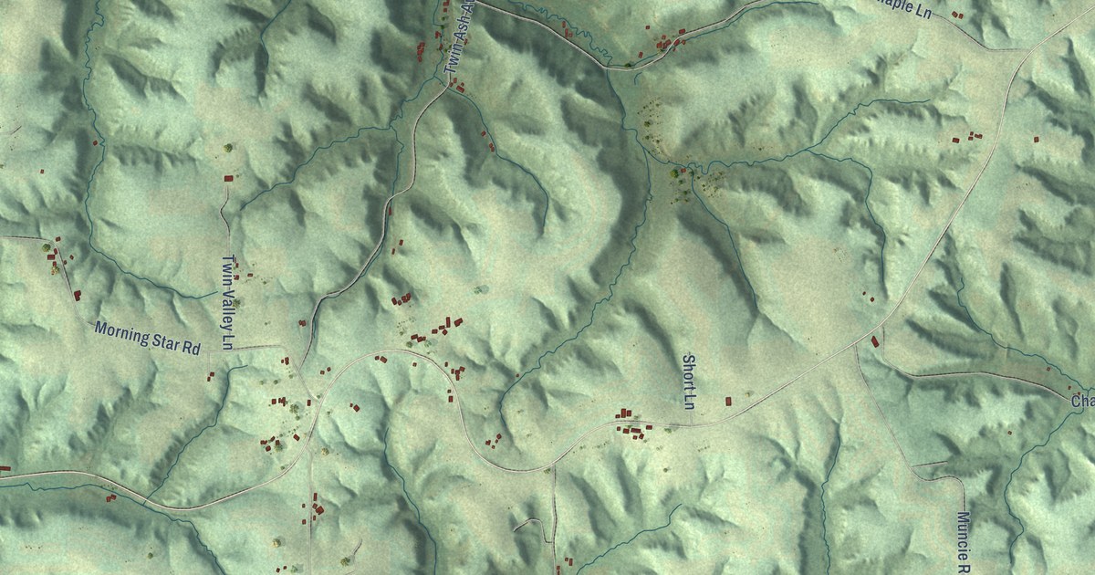 Map of Union, Vernon County, Wisconsin in 2026