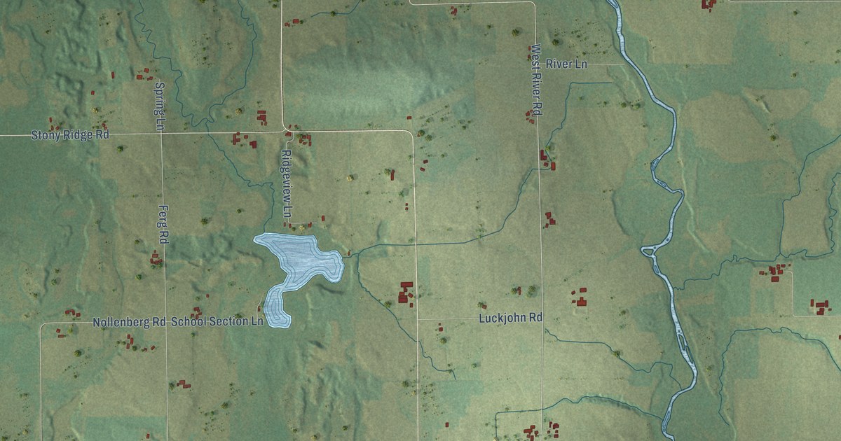 Map of Union, Waupaca County, Wisconsin in 2026