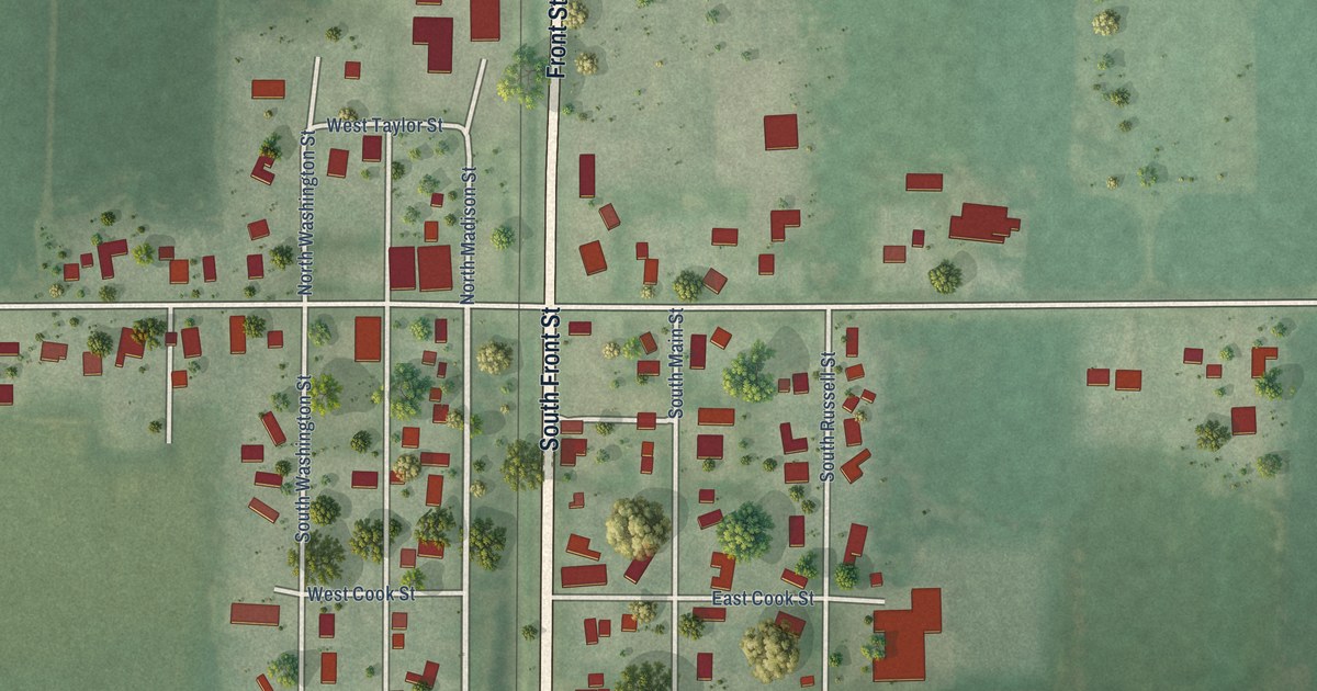 Map of Unity, Marathon County, Wisconsin in 2026