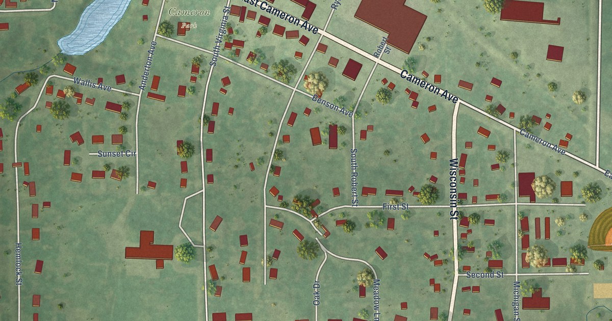Map of Vesper, Wisconsin in 2026