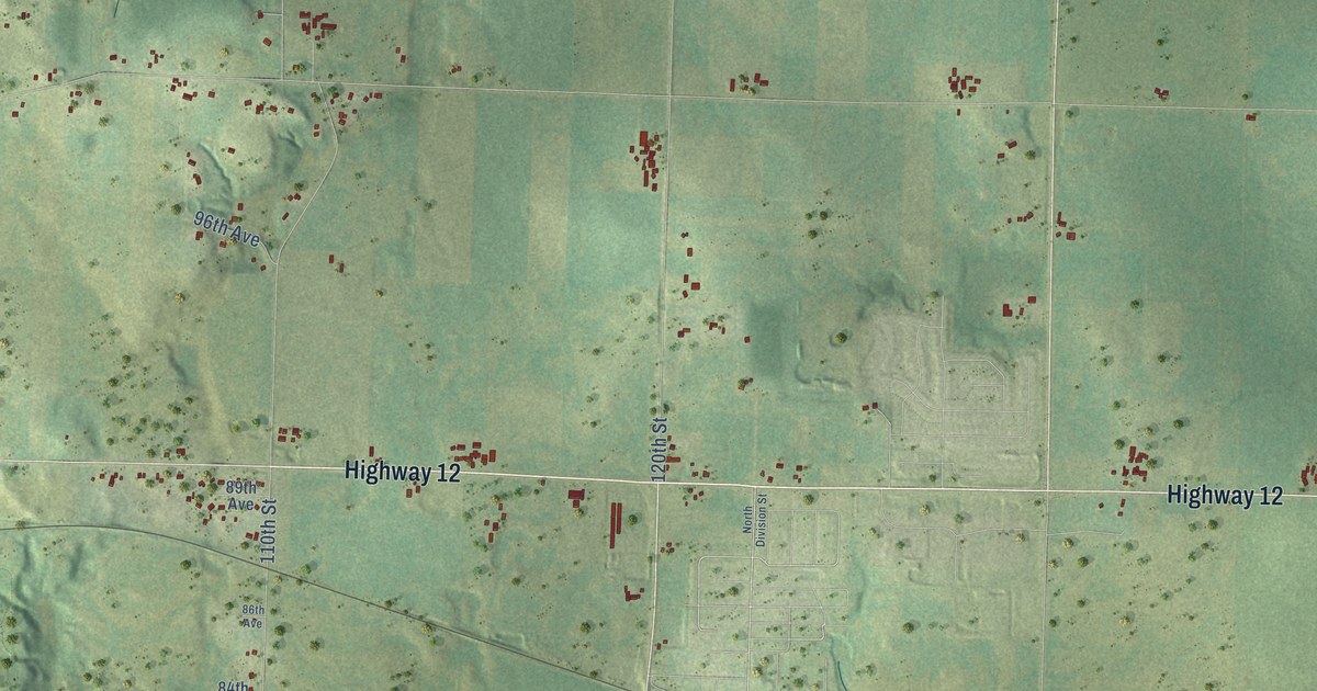 Map of Warren, St. Croix County, Wisconsin in 2026