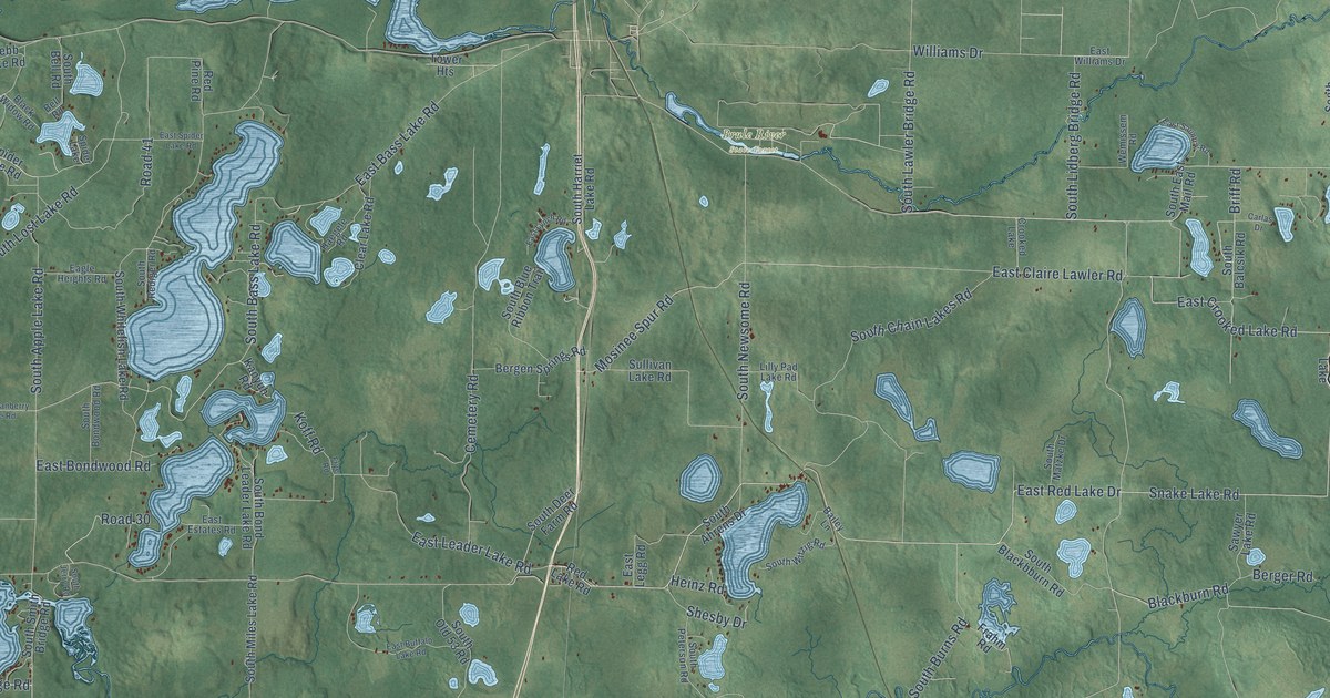 Map of Wascott, Wisconsin in 2026