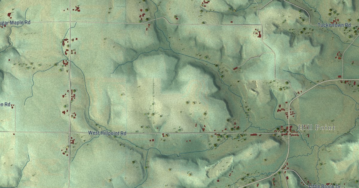 Map of Washington, Sauk County, Wisconsin in 2026