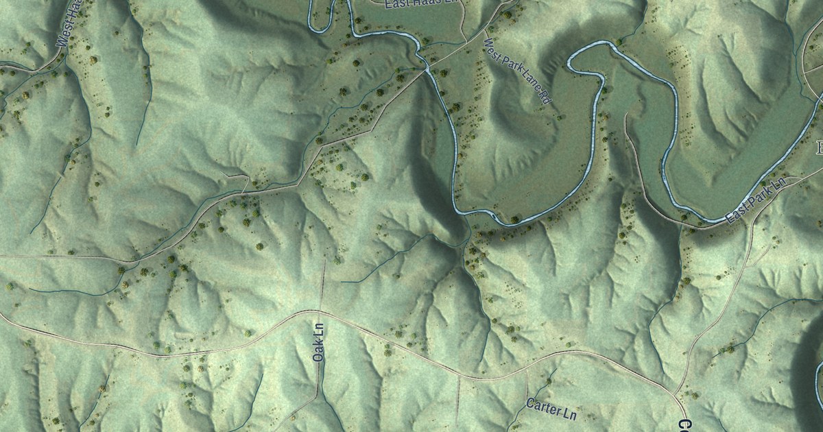 Map of the Town of Waterloo, Grant County, Wisconsin in 2026