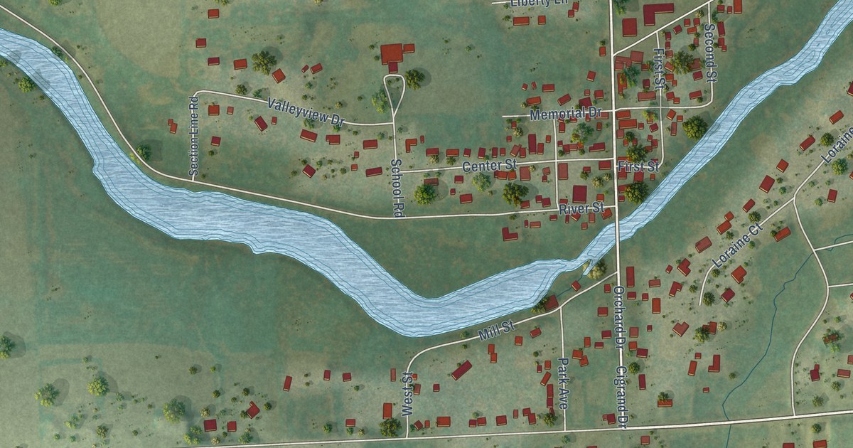 Map of Waubeka, Wisconsin in 2026