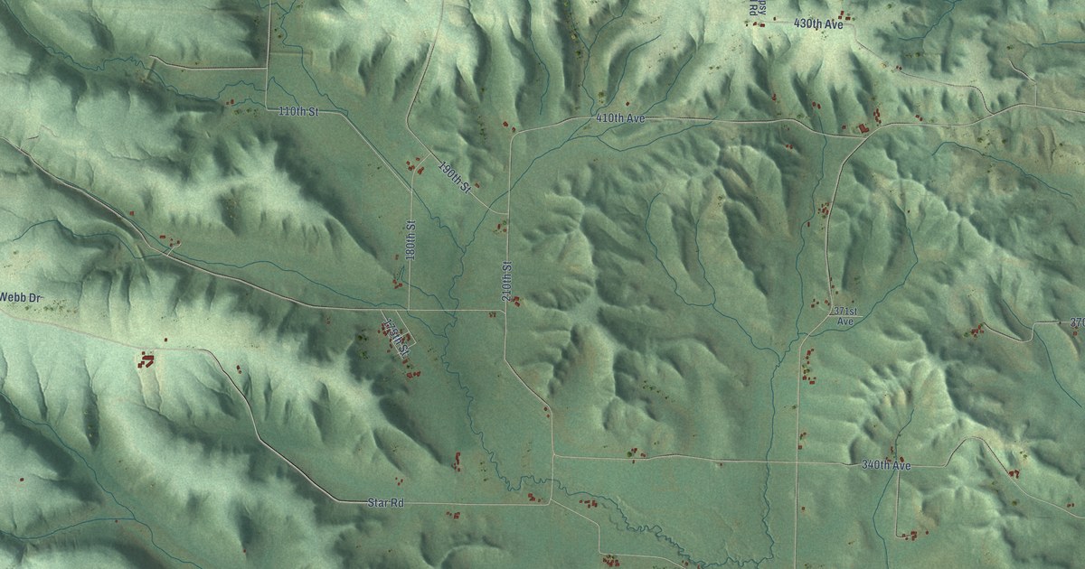 Map of the Town of Weston, Dunn County, Wisconsin in 2026